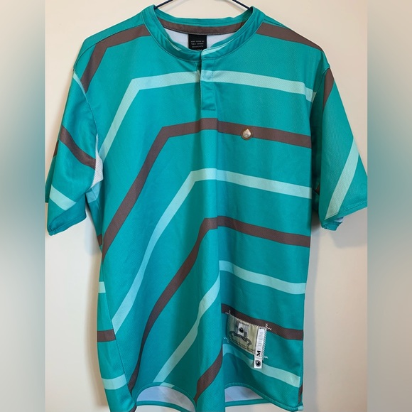 NOMIS turquoise ball player mesh jersey - Picture 6 of 7